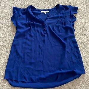 Black rainn blouse in blue